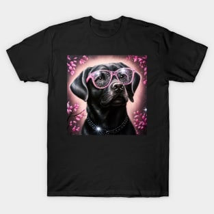 Floppy Black Labrador T-Shirt